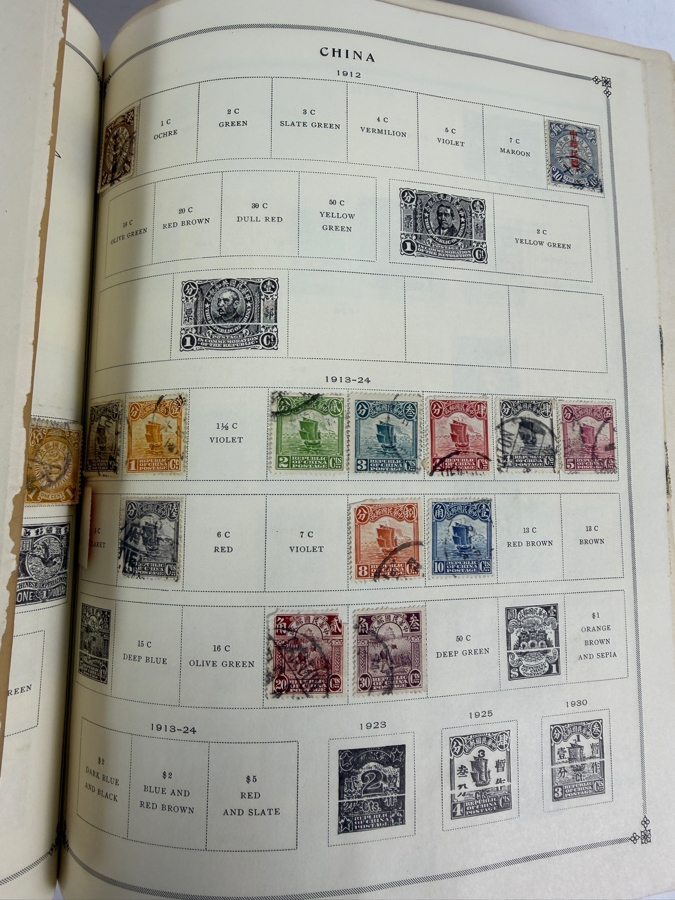 The International Postage Stamp Album Part I - The First Hundred Years of Philately - See Photos for Sampling [Photo 17]