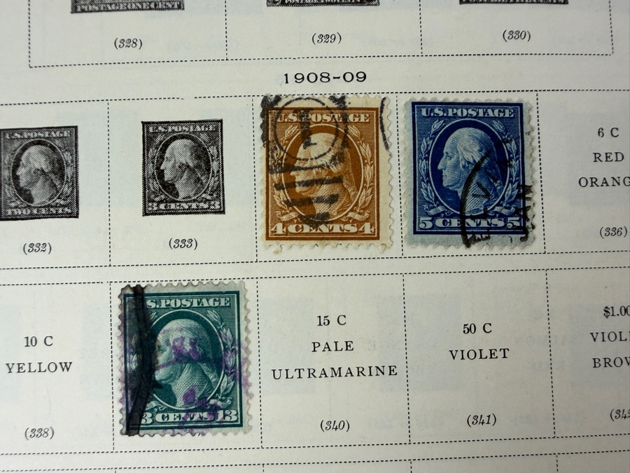 The International Postage Stamp Album Part I - The First Hundred Years of Philately - See Photos for Sampling [Photo 7]