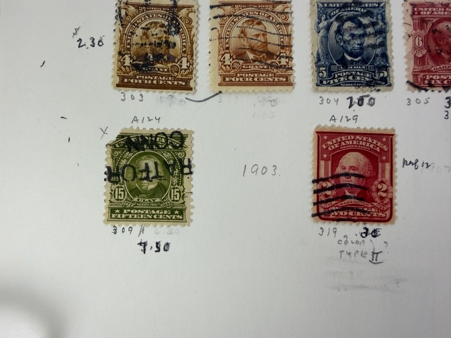 United States of America Postage Stamp Collection - See Photos for Sampling [Photo 24]