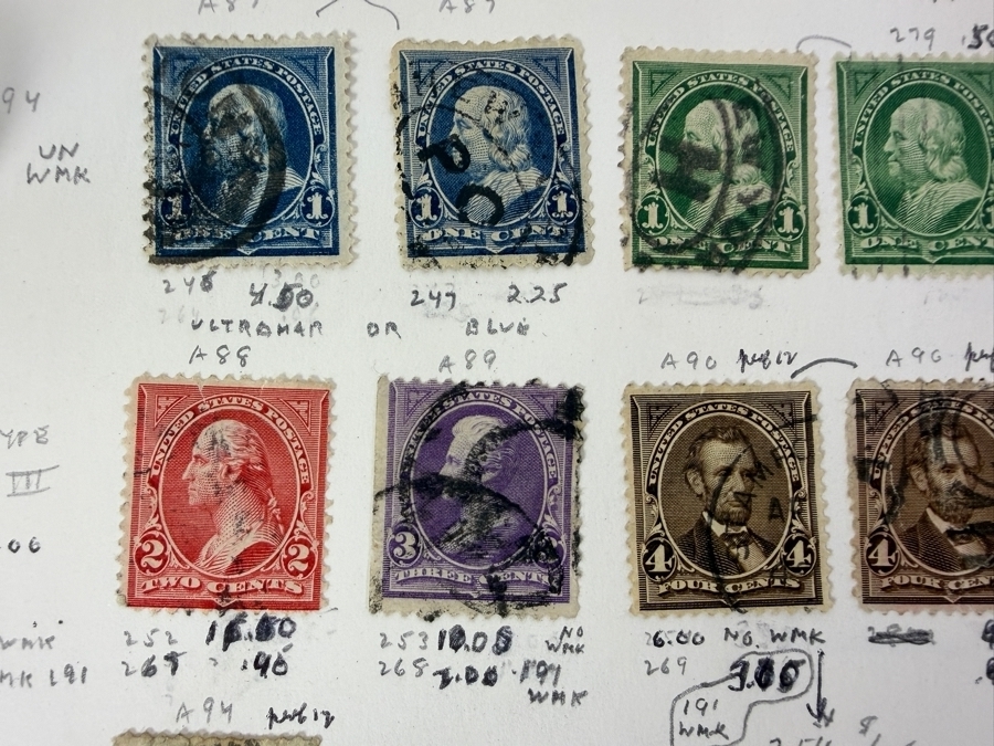 United States of America Postage Stamp Collection - See Photos for Sampling [Photo 16]