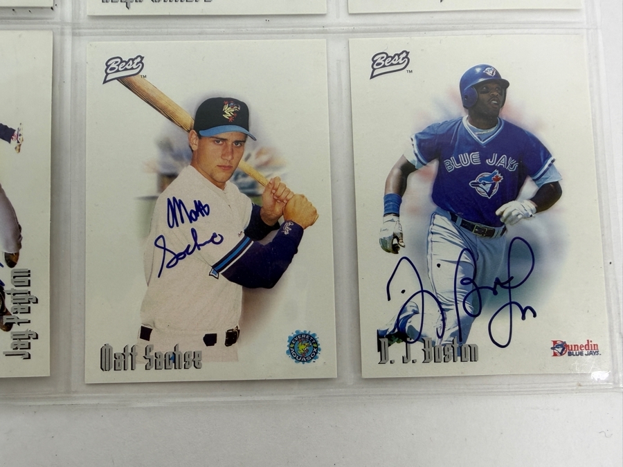 (14) Vintage 1996 Signed Best Baseball Cards [Photo 7]