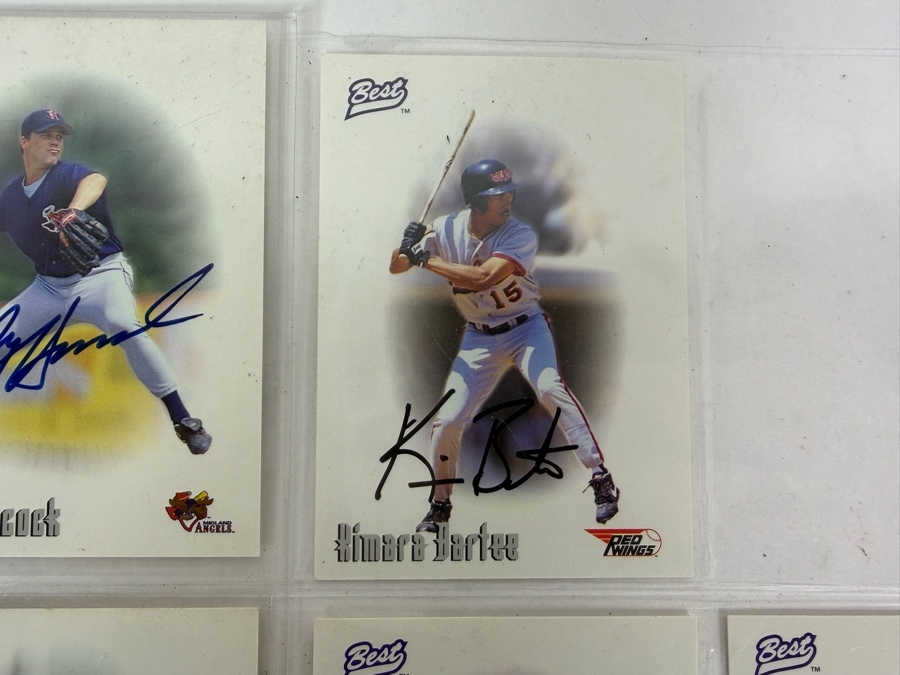 (14) Vintage 1996 Signed Best Baseball Cards [Photo 5]