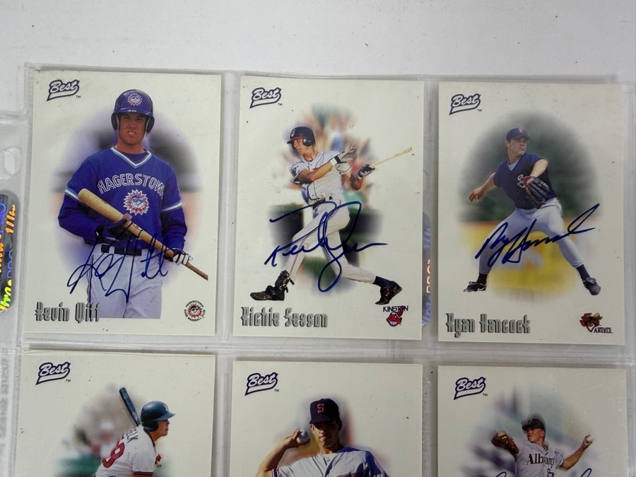 (14) Vintage 1996 Signed Best Baseball Cards [Photo 2]