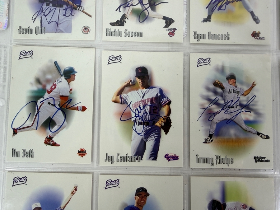 (14) Vintage 1996 Signed Best Baseball Cards [Photo 3]