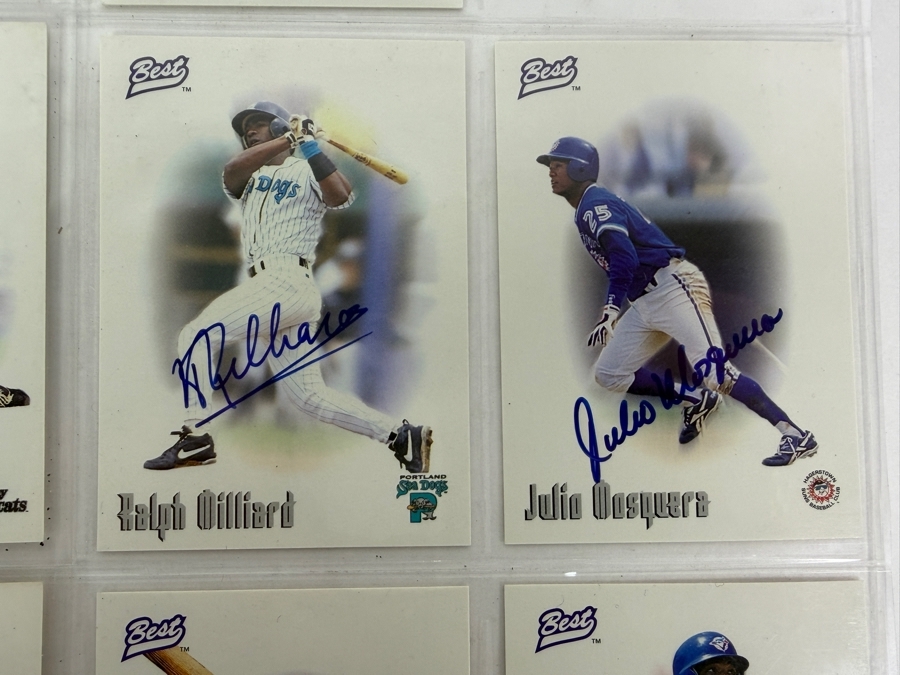 (14) Vintage 1996 Signed Best Baseball Cards [Photo 6]