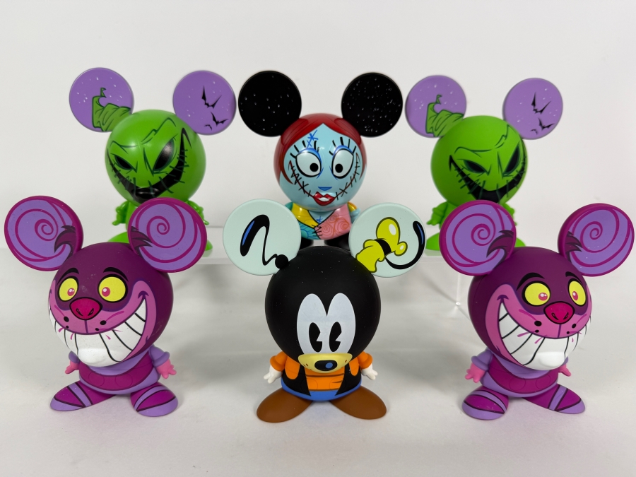 (6) Vinyl Collectible Figures from the Disney Shorts Series Designed by Artist Francisco Herrera Featuring Characters from Tim Burton's The Nightmare Before Christmas 4.5H [Photo 2]