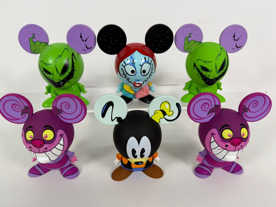 (6) Vinyl Collectible Figures from the Disney Shorts Series Designed by Artist Francisco Herrera Featuring Characters from Tim Burton's The Nightmare Before Christmas 4.5H [Photo 3]