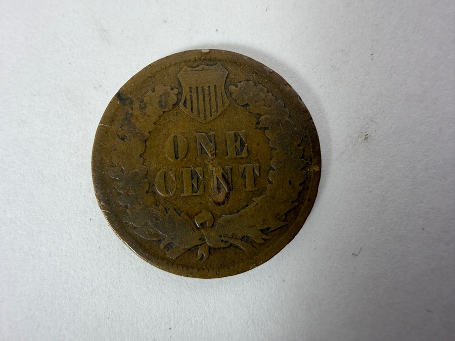 Collection of Vintage United States Lincoln Pennies Cents Plus 1900 Indian Head Cent [Photo 4]