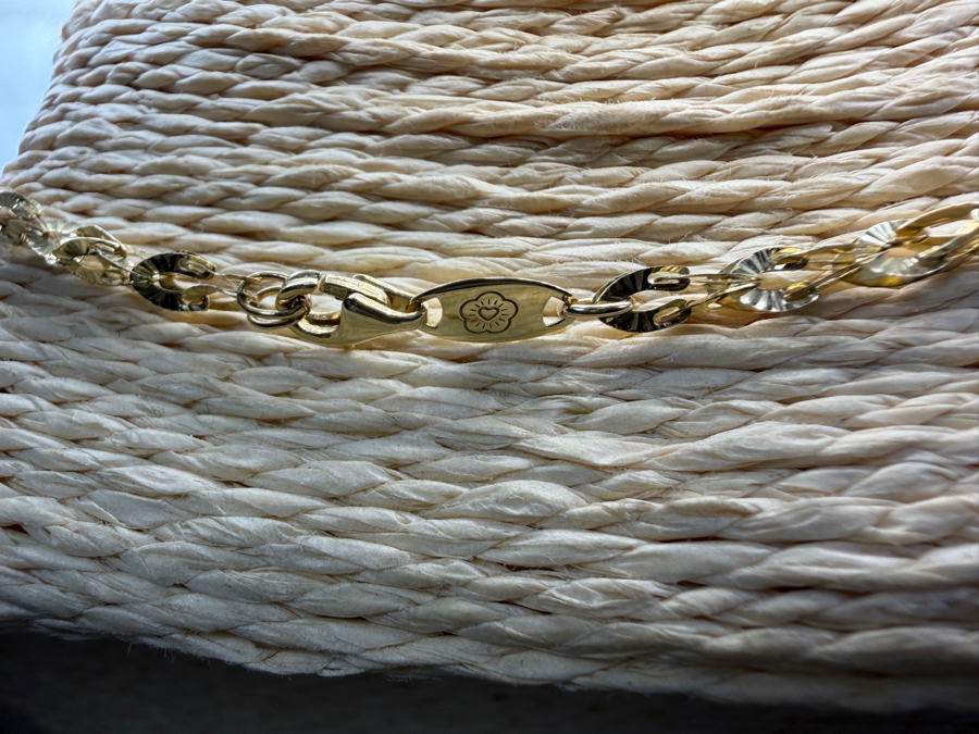 14k Gold 18' Necklace 3.8g [Photo 3]
