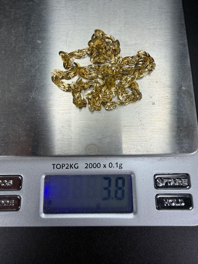 14k Gold 18' Necklace 3.8g [Photo 6]