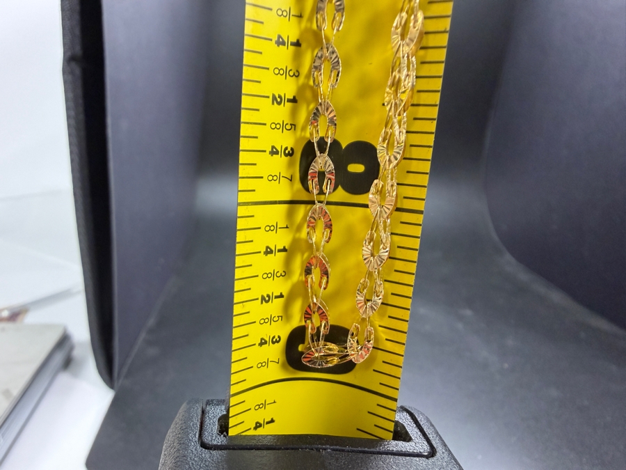 14k Gold 18' Necklace 3.8g [Photo 5]