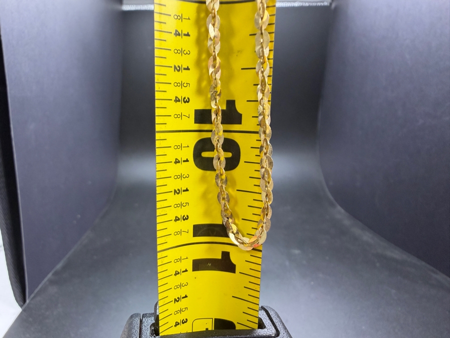 10k Gold 22' Necklace 2.9g [Photo 4]