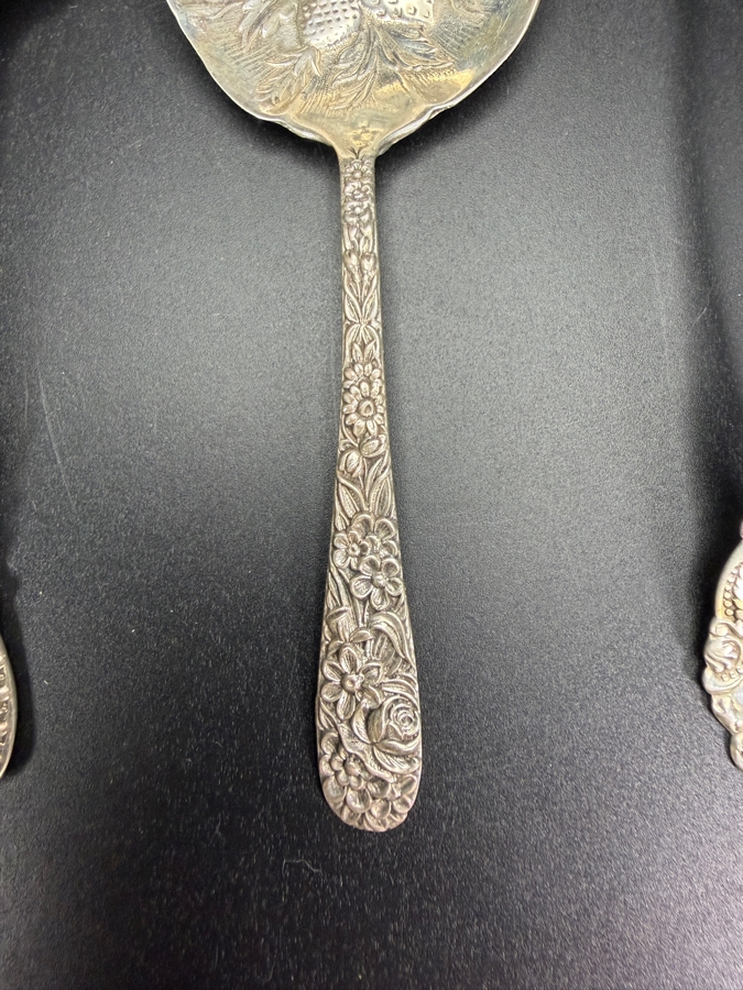 (3) Vintage Sterling Silver Spoons 72.2g [Photo 5]