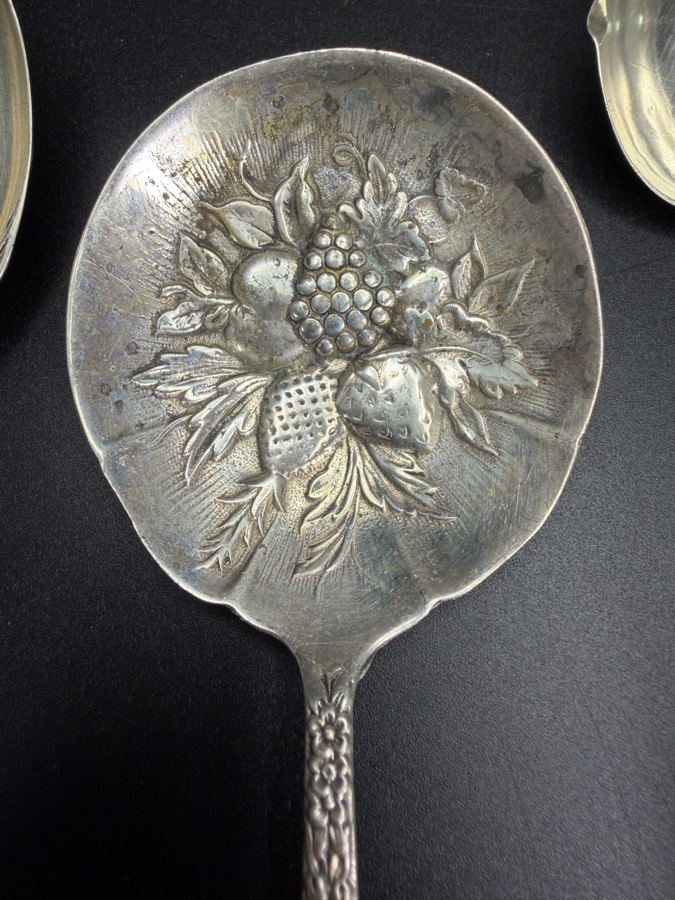 (3) Vintage Sterling Silver Spoons 72.2g [Photo 4]