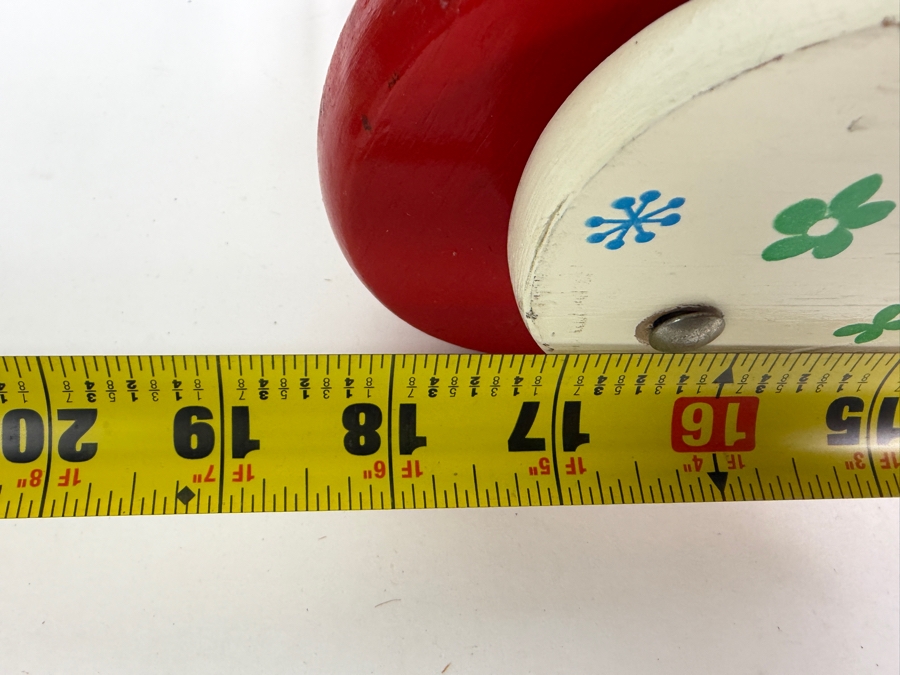 Just Added - Vintage Mid-Century Playskool Wooden Push Toy 18W X 9D X 18H [Photo 8]