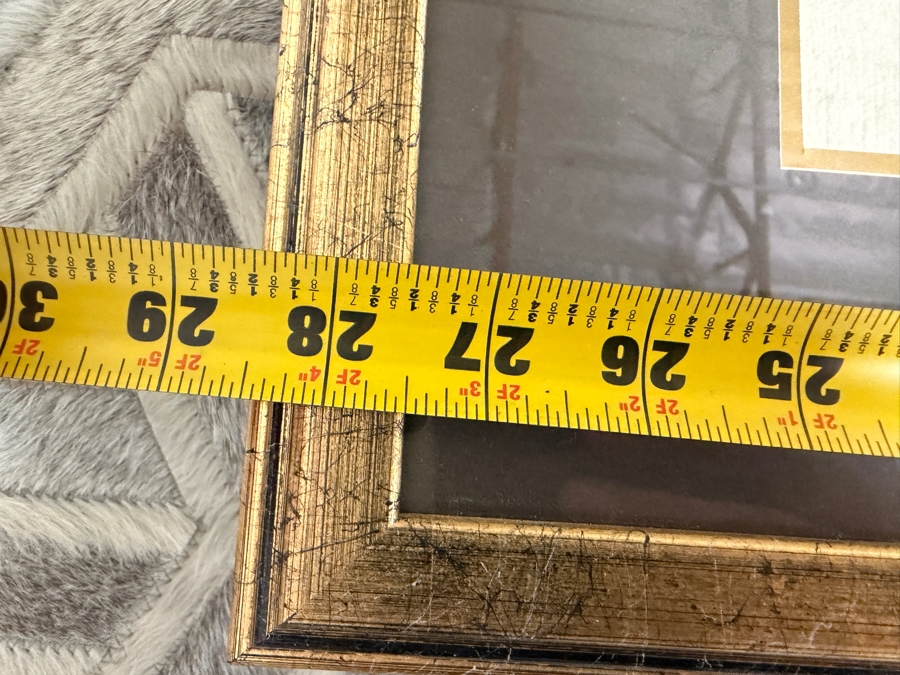 Framed Vintage Thai Temple Rubbing 28 X 26 [Photo 6]