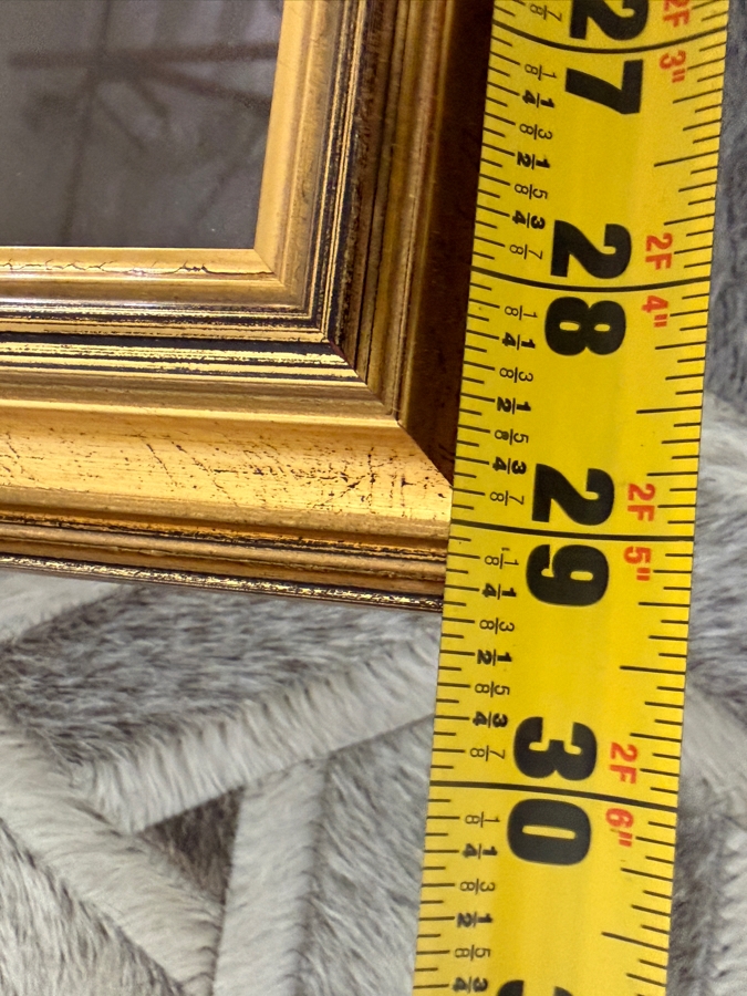 Framed Vintage Thai Temple Rubbing 29 X 27 [Photo 6]
