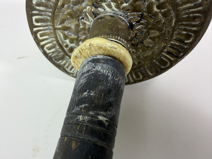Antique Tibetan Prayer Wheel 10'L [Photo 11]