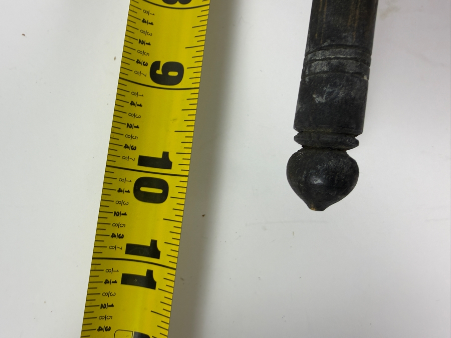 Antique Tibetan Prayer Wheel 10'L [Photo 12]