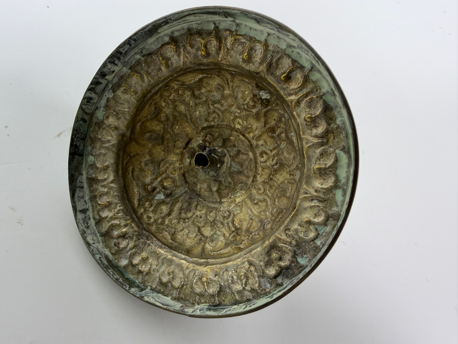 Antique Tibetan Prayer Wheel 10'L [Photo 9]