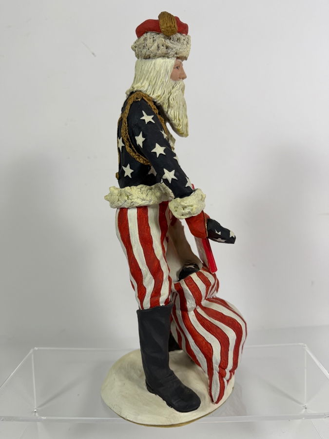 Duncan Royale Civil War History Of Santa 1983 Limited Edition Figurine Number 03617 Of 10,000 12'H [Photo 3]