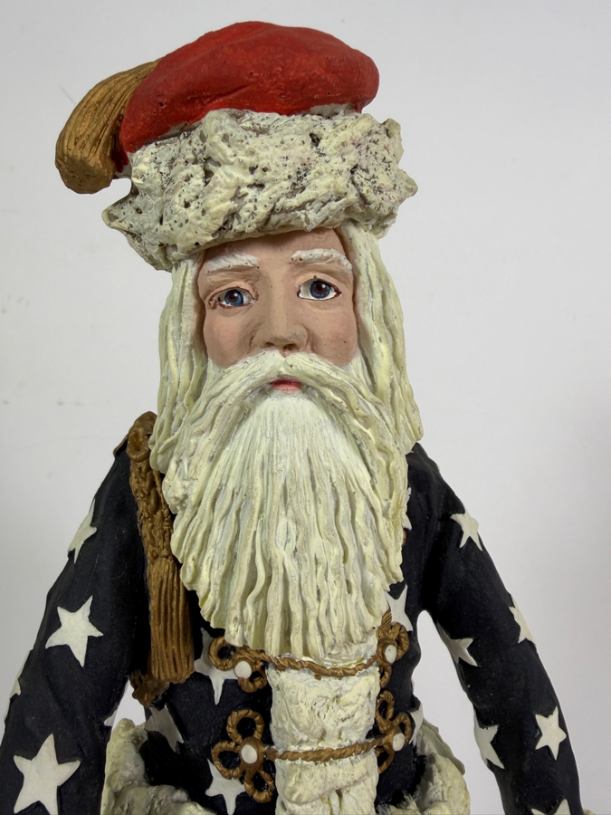Duncan Royale Civil War History Of Santa 1983 Limited Edition Figurine Number 03617 Of 10,000 12'H [Photo 2]
