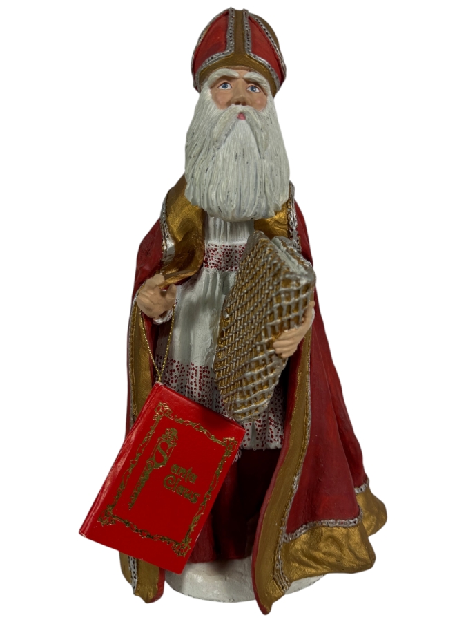 Duncan Royale St. Nick History Of Santa 1983 Limited Edition Figurine Number 07863 Of 10,000 With Box 11.5'H