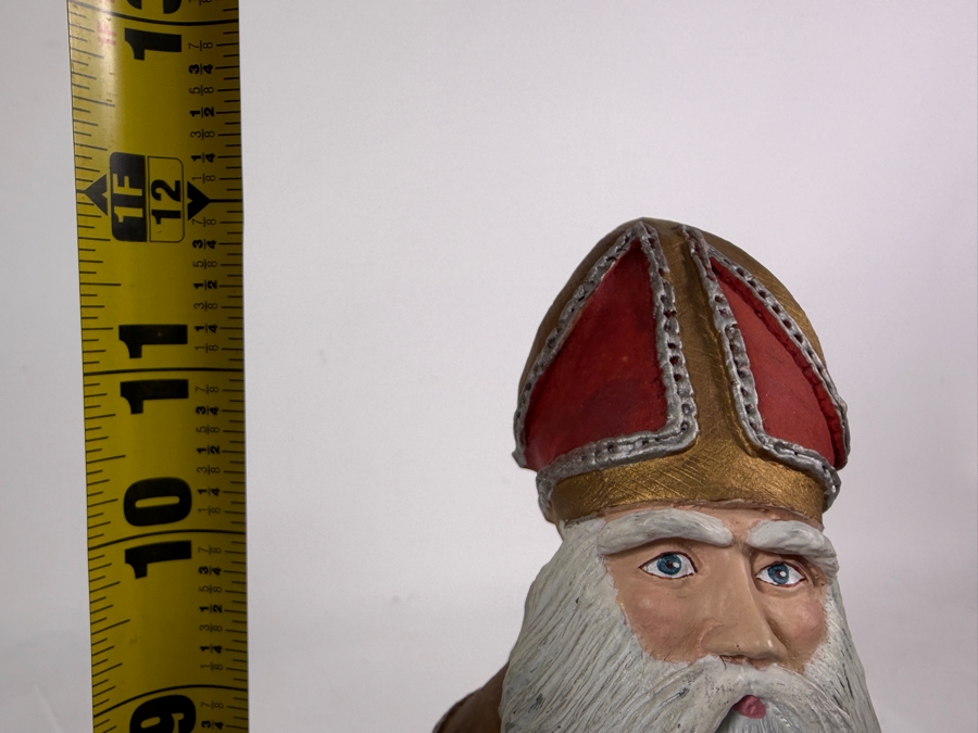 Duncan Royale St. Nick History Of Santa 1983 Limited Edition Figurine Number 07863 Of 10,000 With Box 11.5'H [Photo 6]