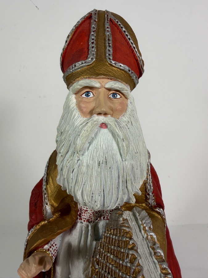 Duncan Royale St. Nick History Of Santa 1983 Limited Edition Figurine Number 07863 Of 10,000 With Box 11.5'H [Photo 2]