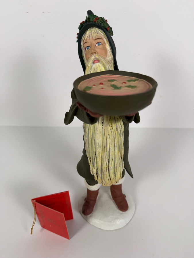 Duncan Royale Wassail History Of Santa 1983 Collectors Edition Figurine With Box 11.5'H [Photo 3]