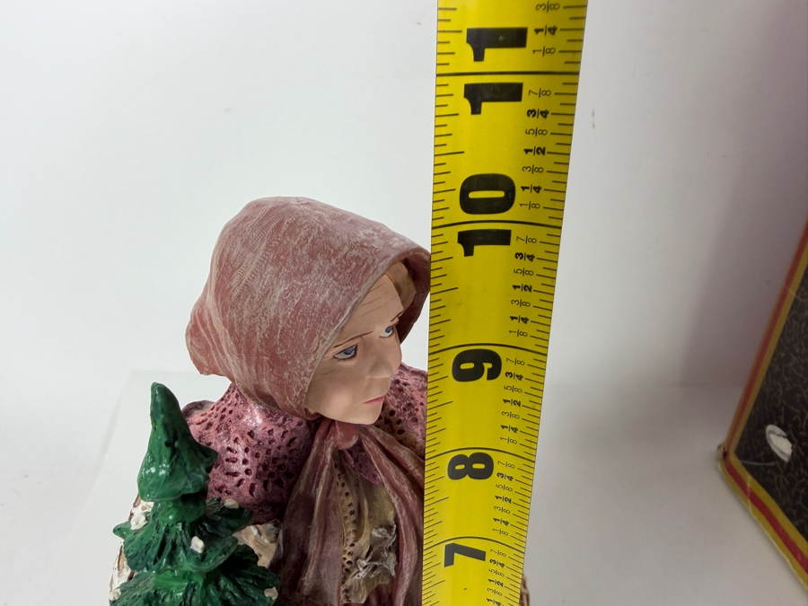 Duncan Royale Babouska History Of Santa II 1985 Limited Edition Figurine Number 01210 Of 10,000 Artist Signed With Box 10'H [Photo 12]