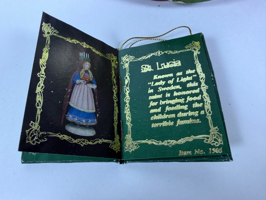 Duncan Royale St. Lucia History Of Santa II 1985 Limited Edition Figurine Number 01210 Of 10,000 Artist Signed With Box 11'H [Photo 7]