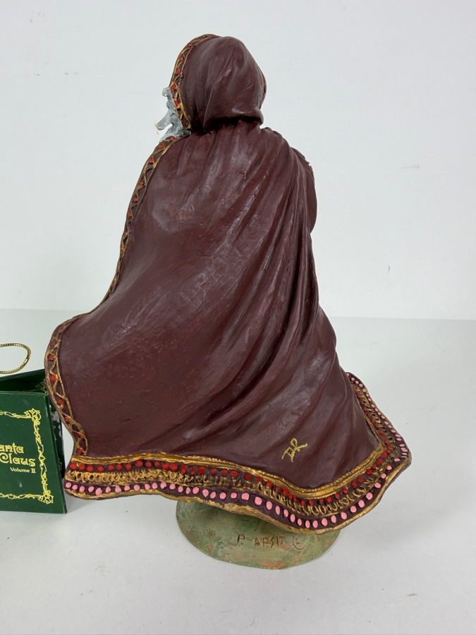 Duncan Royale Befana History Of Santa II 1985 Limited Edition Figurine Number 01210 Of 10,000 With Box 10'H [Photo 6]
