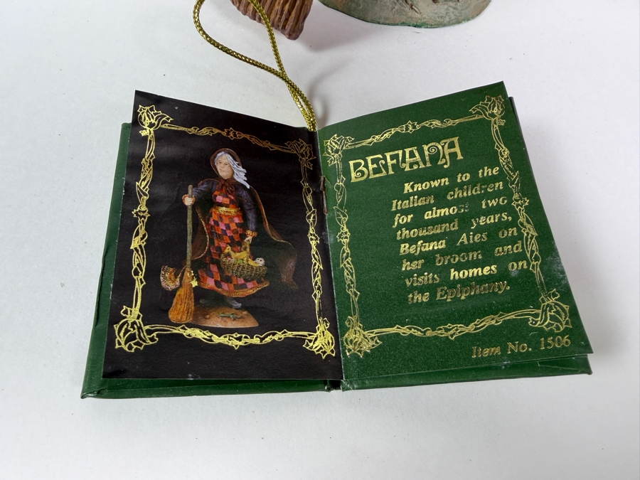Duncan Royale Befana History Of Santa II 1985 Limited Edition Figurine Number 01210 Of 10,000 With Box 10'H [Photo 9]