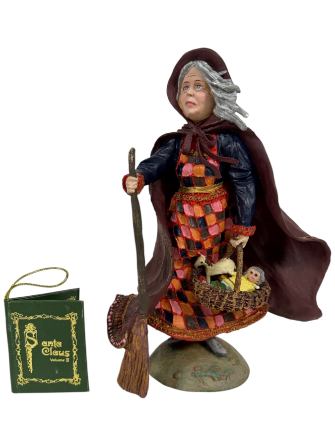 Duncan Royale Befana History Of Santa II 1985 Limited Edition Figurine Number 01210 Of 10,000 With Box 10'H