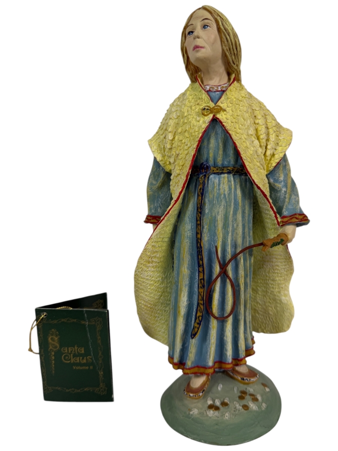 Duncan Royale Frau Holda History Of Santa II 1985 Limited Edition Figurine Number 01885 Of 10,000 With Box 11'H