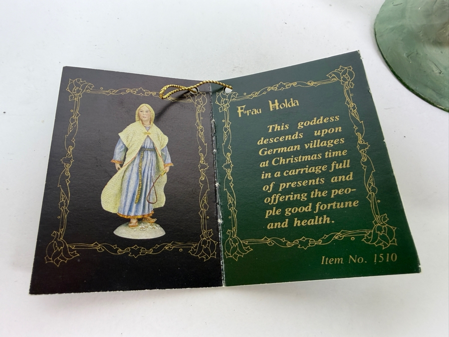 Duncan Royale Frau Holda History Of Santa II 1985 Limited Edition Figurine Number 01885 Of 10,000 With Box 11'H [Photo 6]