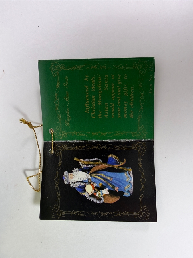 Duncan Royale Mongolian History Of Santa II 1985 Limited Edition Figurine Number 02869 Of 10,000 With Box 11'H [Photo 6]