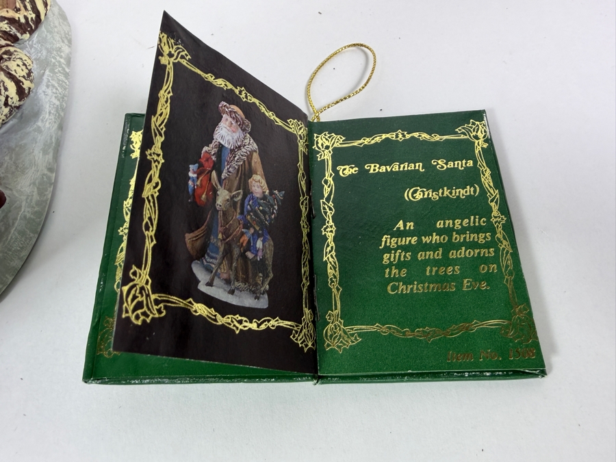 Duncan Royale Bavarian History Of Santa II 1985 Limited Edition Figurine Number 01542 Of 10,000 With Box 10.5'H [Photo 7]