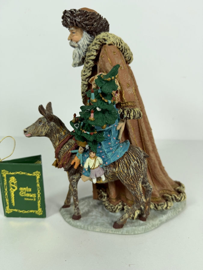Duncan Royale Bavarian History Of Santa II 1985 Limited Edition Figurine Number 01542 Of 10,000 With Box 10.5'H [Photo 4]