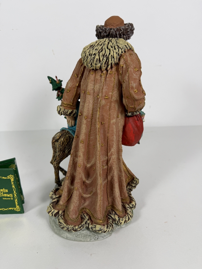 Duncan Royale Bavarian History Of Santa II 1985 Limited Edition Figurine Number 01542 Of 10,000 With Box 10.5'H [Photo 5]