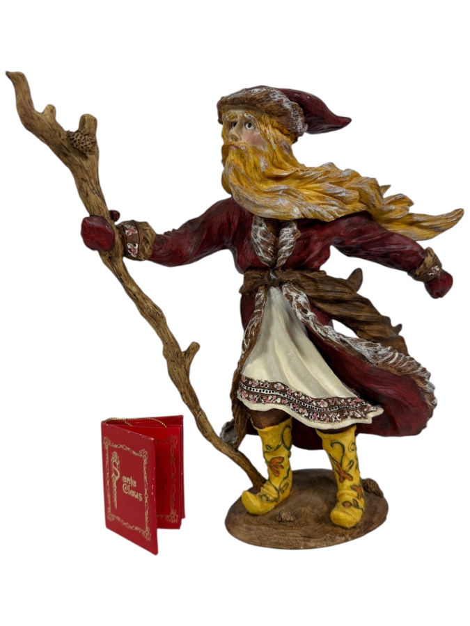 Duncan Royale The Dedt Moroz History Of Santa 1983 Limited Edition Figurine Number 168 Of 10,000 With Box 11.5'H