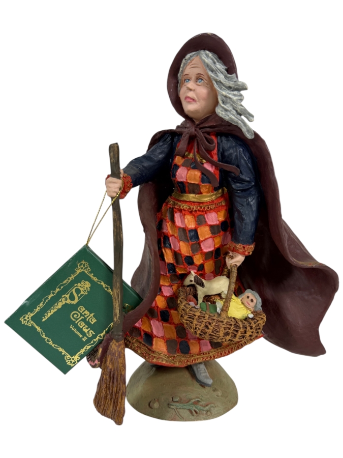 Duncan Royale Befana History Of Santa II 1985 Limited Edition Figurine Number 01284 Of 10,000 10'H