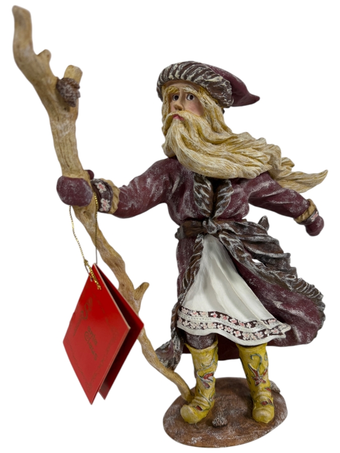 Duncan Royale Dedt Moroz History Of Santa 1983 Limited Edition Figurine Number 07510 Of 10,000 11.5'H