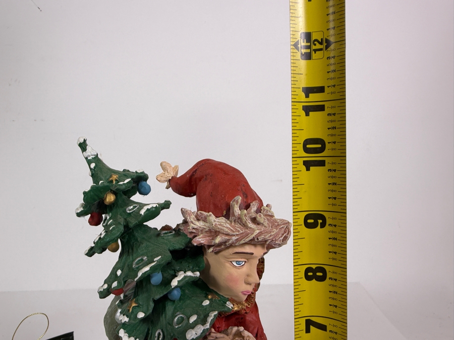 Duncan Royale Pixie History Of Santa II 1985 Limited Edition Figurine Number 01025 Of 10,000 With Box 10'H [Photo 7]