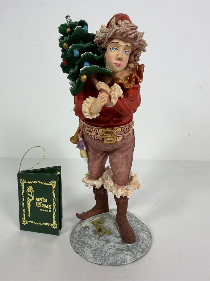 Duncan Royale Pixie History Of Santa II 1985 Limited Edition Figurine Number 01025 Of 10,000 With Box 10'H [Photo 3]