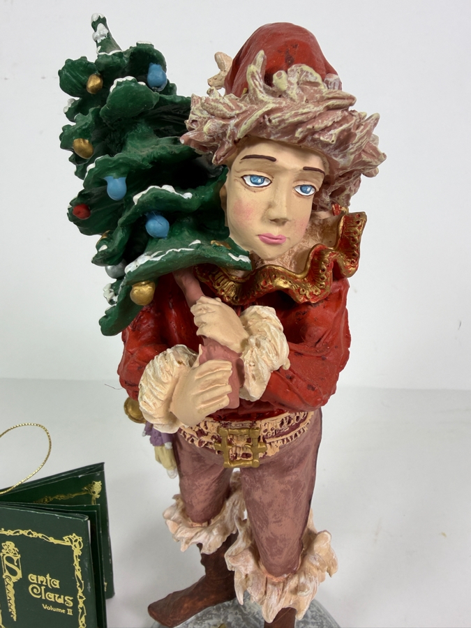 Duncan Royale Pixie History Of Santa II 1985 Limited Edition Figurine Number 01025 Of 10,000 With Box 10'H [Photo 2]