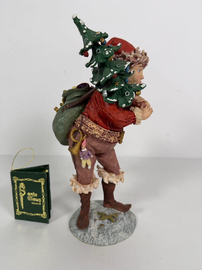 Duncan Royale Pixie History Of Santa II 1985 Limited Edition Figurine Number 01025 Of 10,000 With Box 10'H [Photo 4]