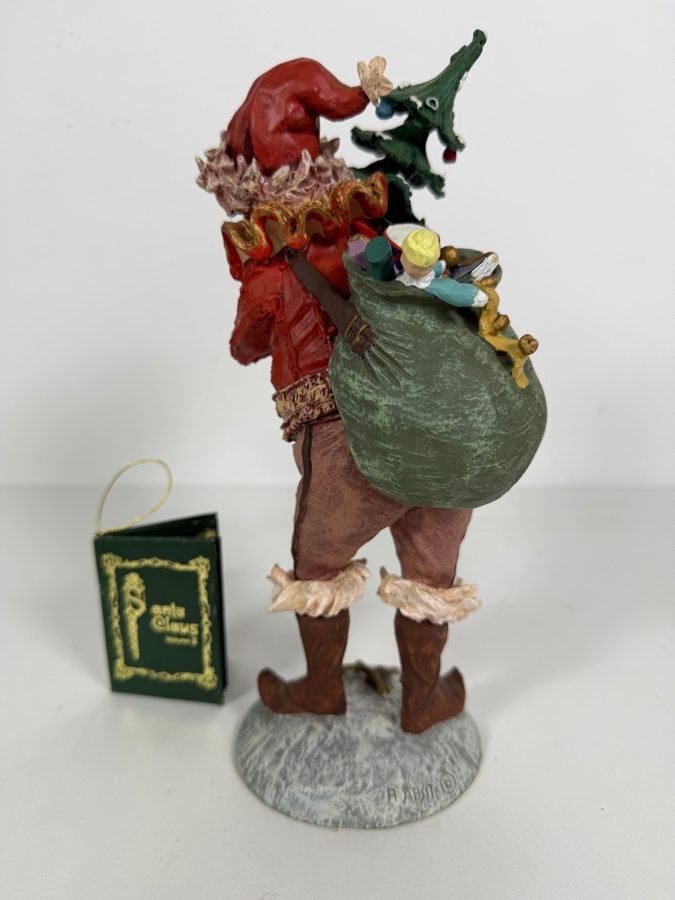 Duncan Royale Pixie History Of Santa II 1985 Limited Edition Figurine Number 01025 Of 10,000 With Box 10'H [Photo 5]