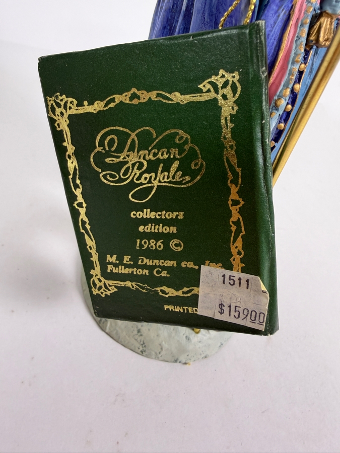 Duncan Royale Sir Christmas History Of Santa II 1985 Limited Edition Figurine Number 1284 Of 10,000 11'H [Photo 6]